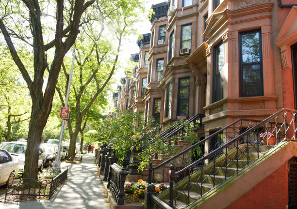 istock Row of Brownstones, Brooklyn, NYC. 1088922946