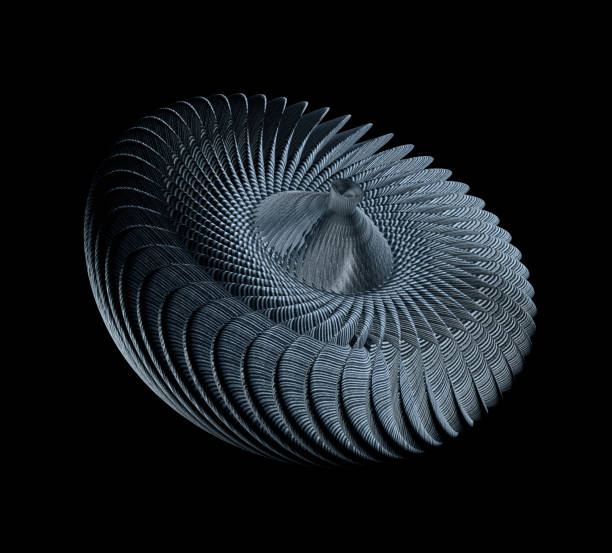 istock Turbine Blades Isolated On Black Background 1088936226