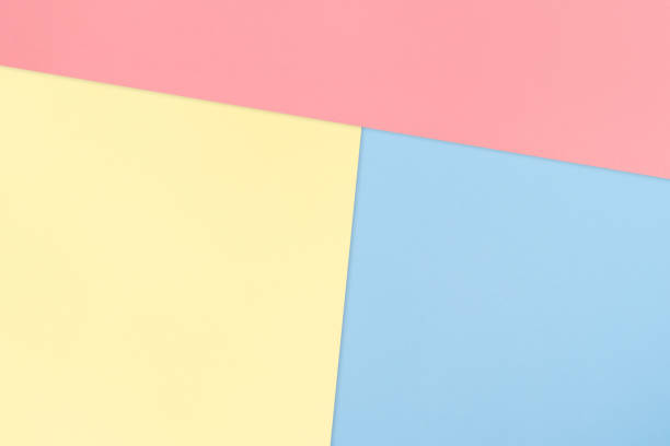 istock Bue pink and yellow pastic texture background 1088941674