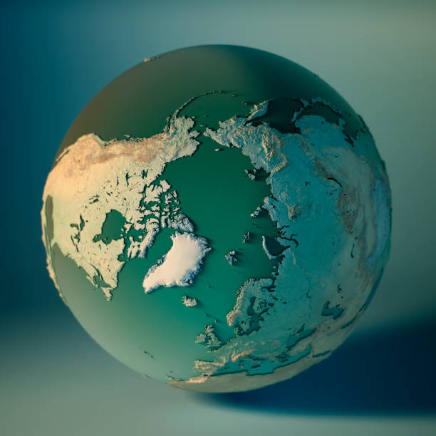 North Pole Globe 3D Render Planet Earth DOF North Pole Globe 3D Render of the Planet Earth, Depth of field effect.
Made with Natural Earth. URL of source data: http://www.naturalearthdata.com
Relief texture SRTM data courtesy of NASA. URL of source image: http://reverb.echo.nasa.gov
The source data is in the public domain. green map of norway stock pictures, royalty-free photos & images