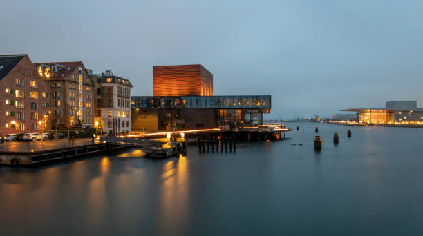 istock Copenhagen Harbor at dusk in Denmark 1088952906