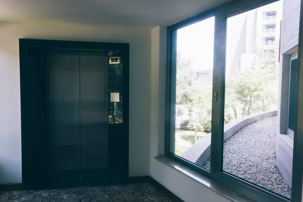istock elevator,architecture of building exterior 1088953532