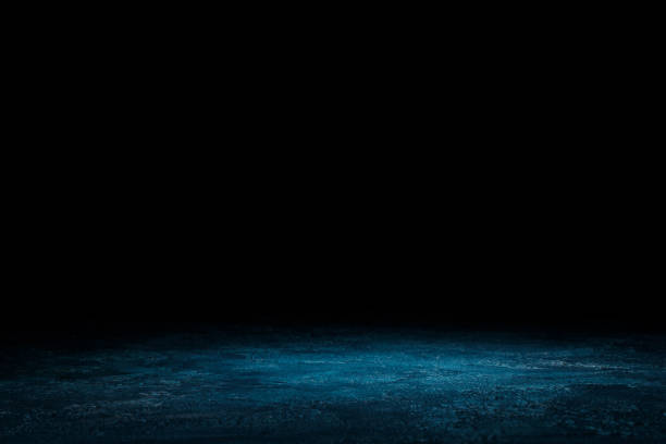 istock dark blue shabby wooden background on black 1088958236