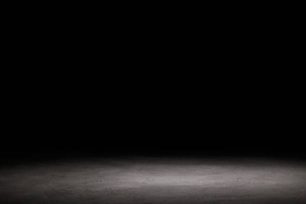 istock grey shabby wooden material on black 1088958300