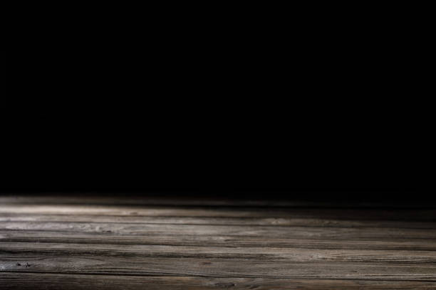 istock grey striped rustic wooden background on black 1088958342