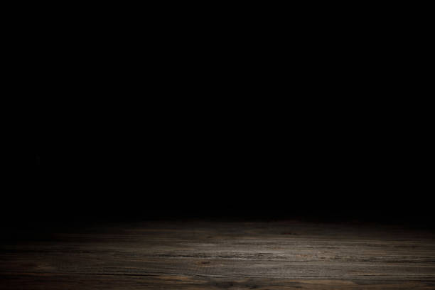 istock grey striped wooden material on black 1088958354