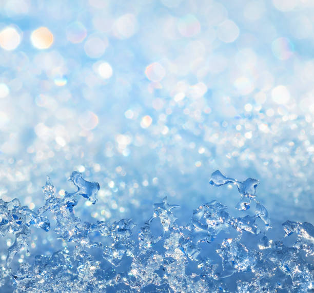 istock Spring bright background of melted snow 1088963502