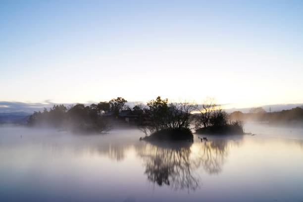 istock Sunrise in the Ukishima Park 1088968340