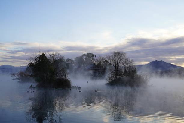 istock Sunrise in the Ukishima Park 1088970302