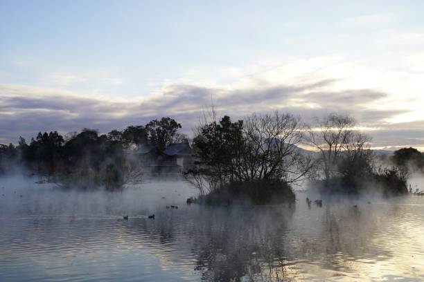 istock Sunrise in the Ukishima Park 1088970370
