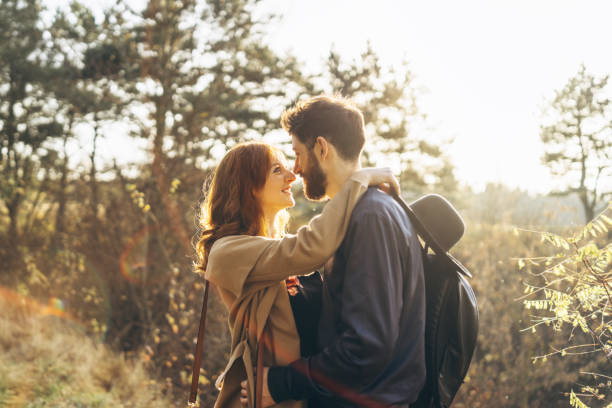 istock Romantic happy couple outdoor 1088972614