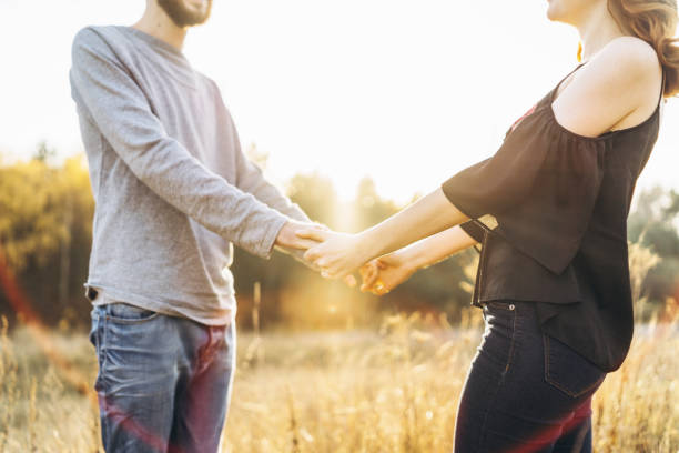 istock Romantic happy couple outdoor 1088972886