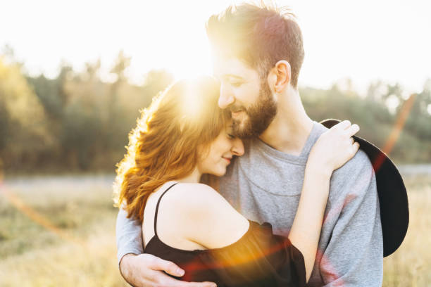 istock Romantic happy couple outdoor 1088973246