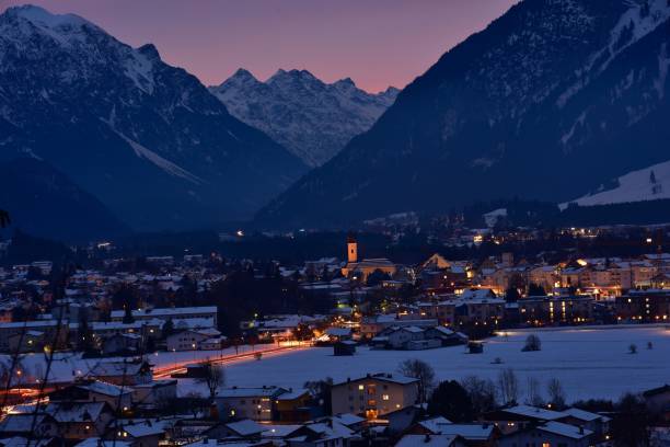istock A Winter Night in Reutte, Austria 1088979362