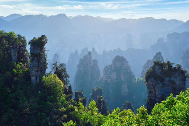 istock Zhangjiajie mountains, China 1088984598