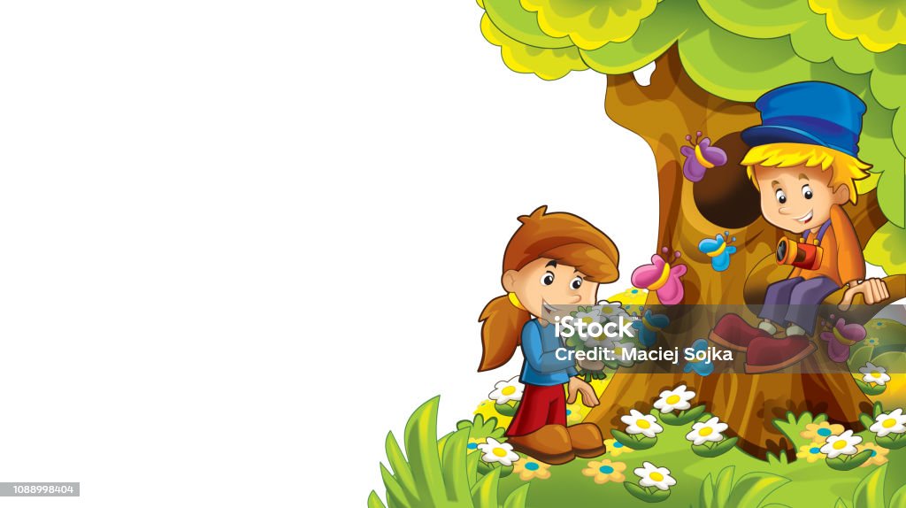 Ilustración de Fondo De La Naturaleza Del Otoño De Dibujos Animados Con Niños Divirtiéndose Con Espacio Para Texto y más Vectores Libres de Derechos de Adolescente - iStock Ilustración de Fondo De La Naturaleza Del Otoño De Dibujos Animados Con Niños Divirtiéndose Con Espacio Para Texto y más Vectores Libres de Derechos de Adolescente - iStock