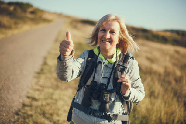 istock Senior woman hiking 1089009814