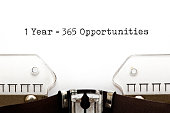 1 Year Is Equal To 365 Opportunities