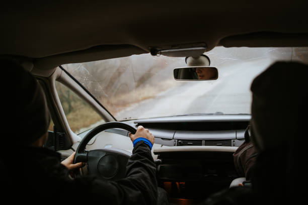 istock Driving in a rainy morning 1089026322