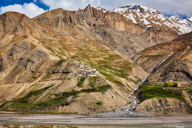 istock Village in Himalayas 1089027448