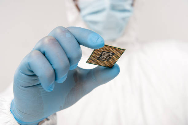 istock selective focus of microprocessor in hand of scientist wearing latex glove isolated on grey 1089035508