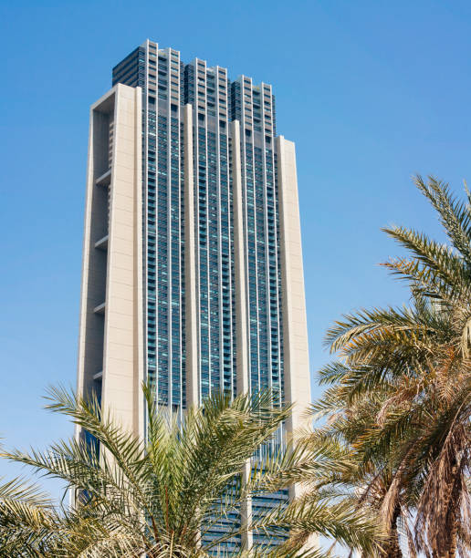 istock Dubai skyscrapers, architecture of building exterior 1089035714