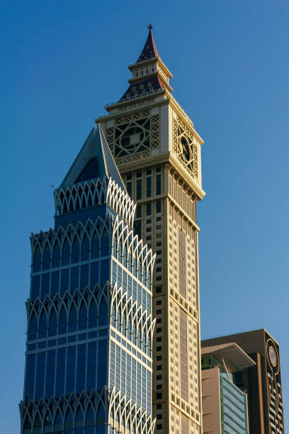 istock Dubai skyscrapers, architecture of building exterior 1089036322
