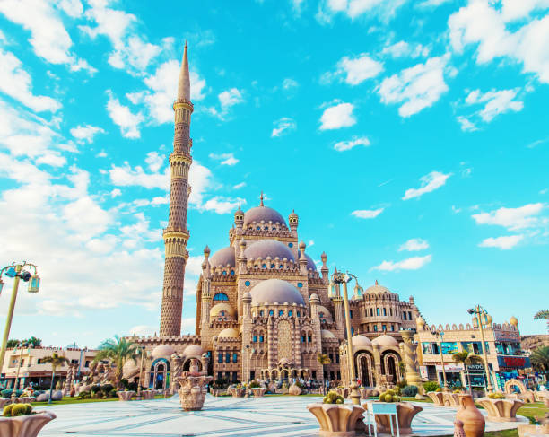 istock big beautiful mosque sharm el-sheikh. Selective focus 1089044432