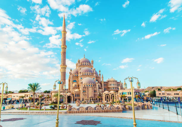 istock big beautiful mosque sharm el-sheikh. Selective focus 1089044434