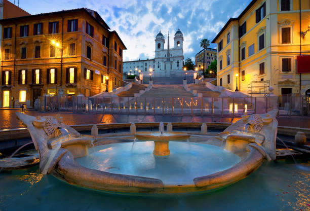 istock Barcaccia and Spanish Stairs 1089055854