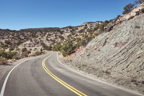 istock Mountain road in Colorado, USA. 1089071726