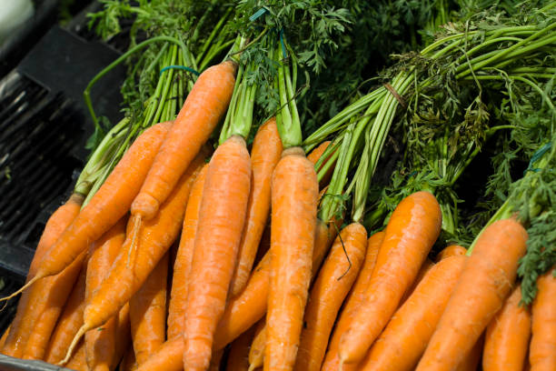 istock Fresh carrots in supermarket 1089080332