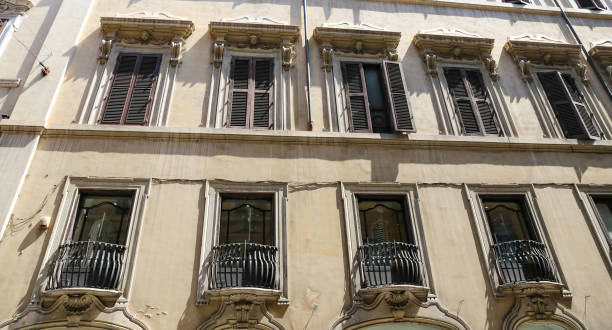 istock Facade of a Building in Rome, Italy 1089089104