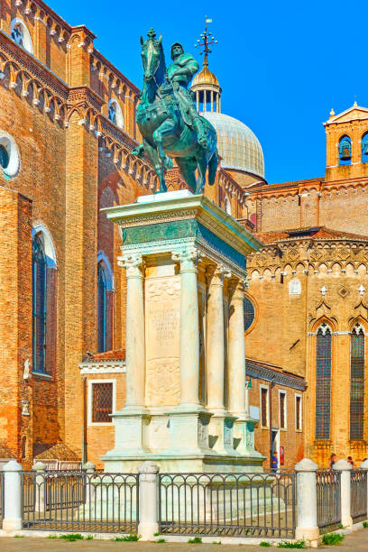 istock Equestrian statue of Bartolomeo Colleoni in Venice 1089106296