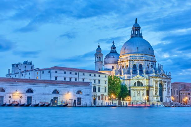 istock Grand Canal in Venice at twilight 1089106302