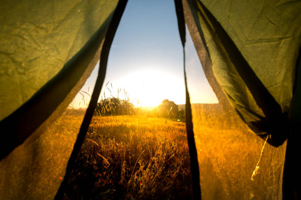 istock tent views on holiday 1089109354