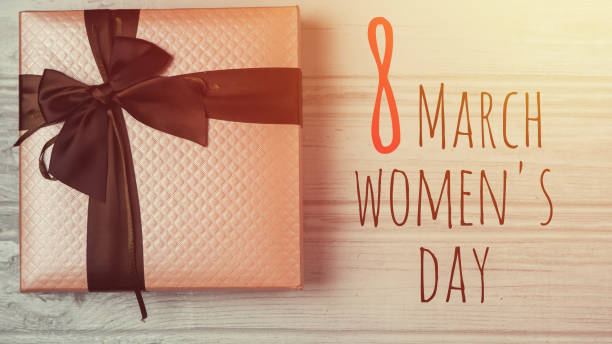 istock gift for March 8 international women's day 1089119666