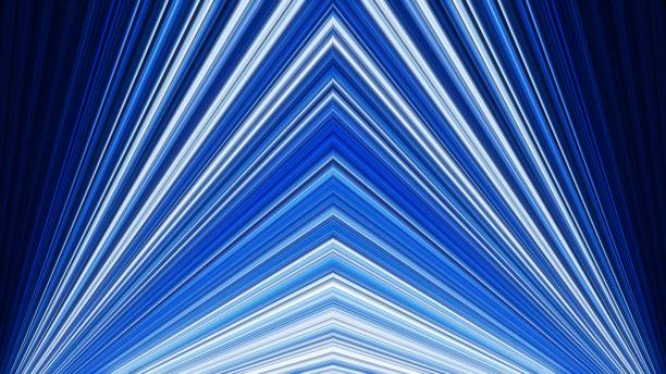 istock Glowing striped corner. Colorful geometric background. Beautiful abstract graphics. 1089121832