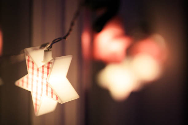 istock Christmas lights, Christmas star 1089132820
