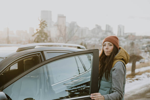 istock Young adults driving in the city 1089141382