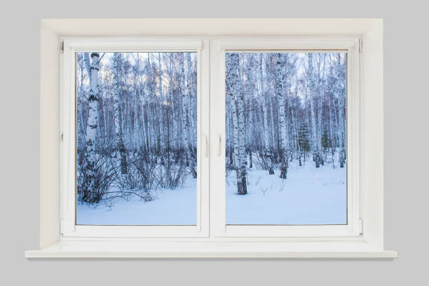 istock View from the window to the winter landscape 1089144594