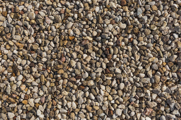 istock Abstract top view background of many stones 1089147750
