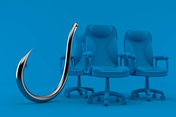 istock Business background with fishing hook 1089163508