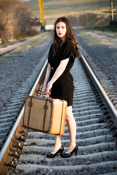 istock Woman photo traveling in the spring 1089171948