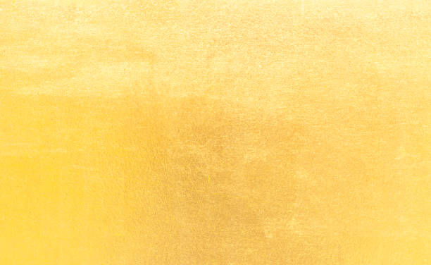 istock Shiny yellow leaf gold metall 1089173446