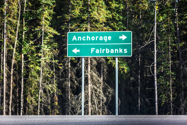 istock A sign showing the direction 1089178296