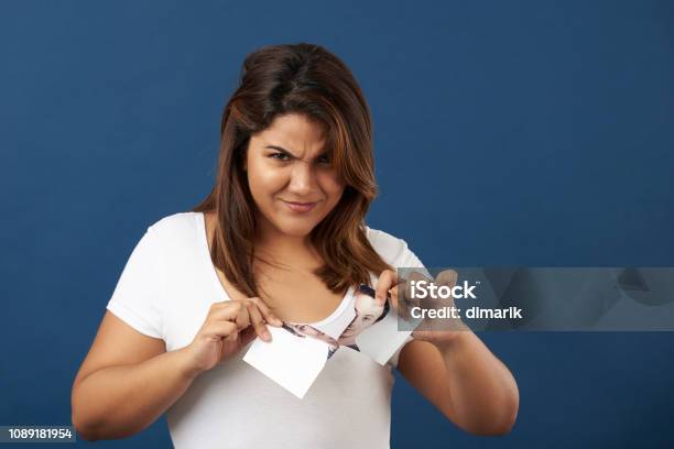 Angry Girl On Boyfriend Stock Photo - Download Image Now - Former, Bizarre, Anger