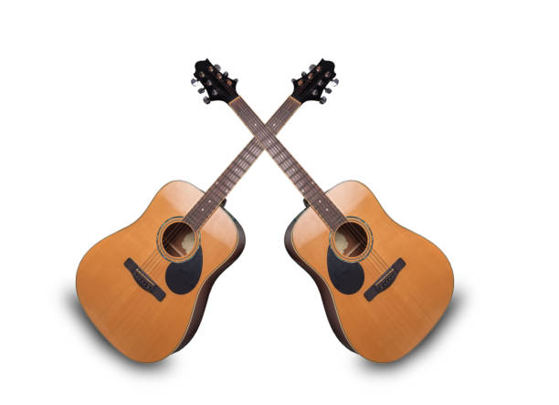 Wood floors, old rusty instruments shadow guitar clipingpart