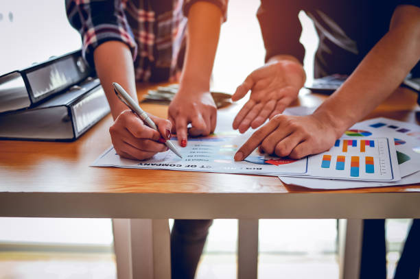 istock Business concepts, business planning and team work with copy space 1089184840