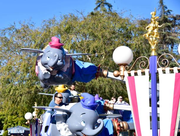 California America-December 9,2018People with family and tourist visited and fun at Disneyland Amusement park in California ,United stated of America on December 9,2018